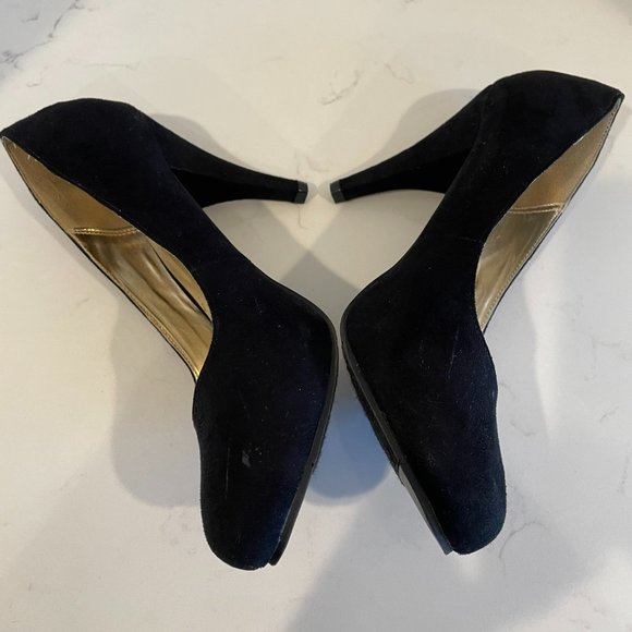 ATTENTION JAYDEN II High Heels Womens Size 9.5M Black Suede Style 30405 - Picture 12 of 14